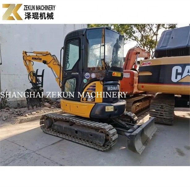 استفاده شده Komatsu PC35 Excavator PC35MR-5 برای پروژه های ساختمانی ساختمانی کشاورزی