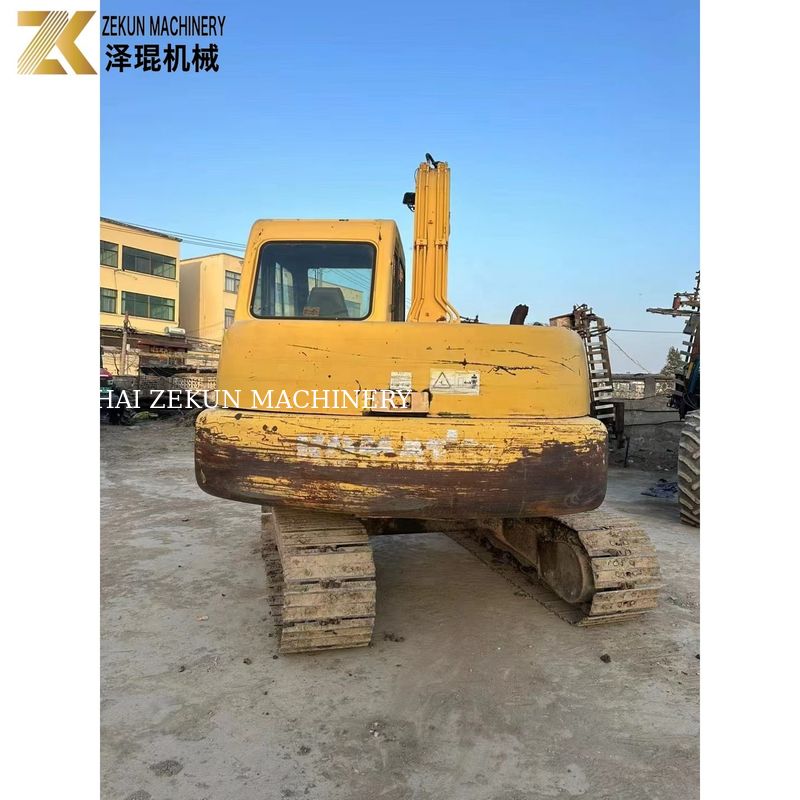 استفاده شده ژاپن کاماتسو PC60-7 حفاری 6Ton رنگ اصلی موتور KOMATSU