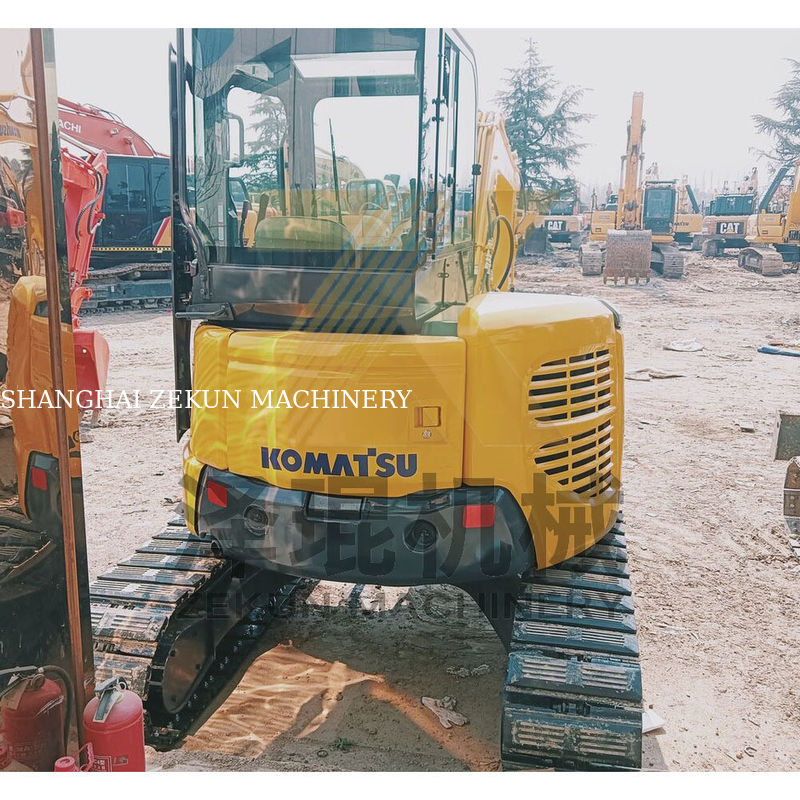 اندازه کوچک استفاده شده Komatsu PC 40 Excavator PC40MR-1 PC40MR-2 با ساعات کاری 2001-4000