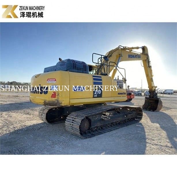 استفاده شده Komatsu PC 210-LC 7 کاوشگر خزنده با پد های لاستیکی 20900 KG
