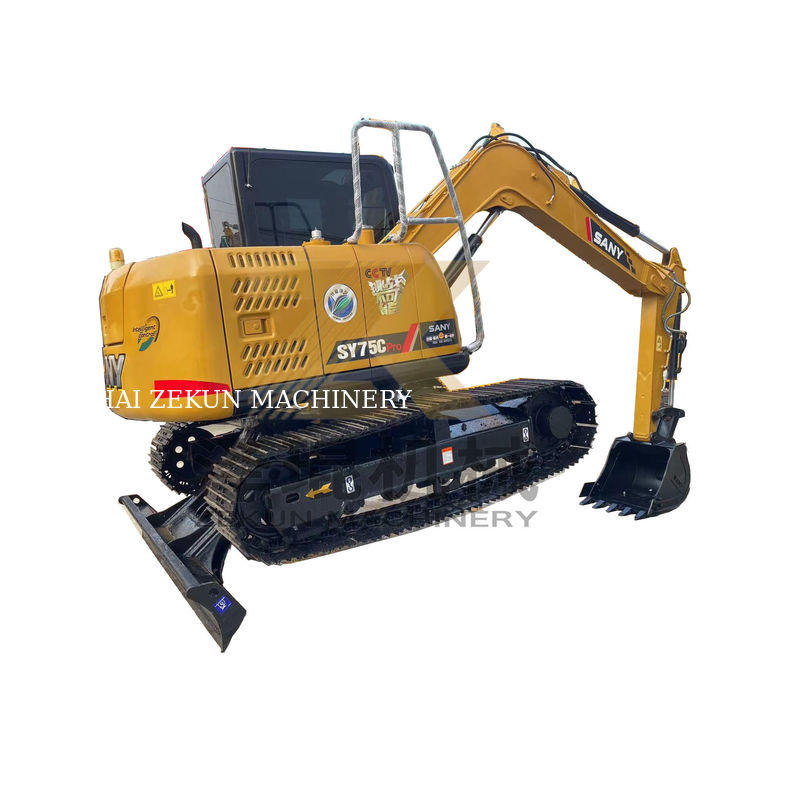 7500 کیلوگرم Sany SY75C Pro Excavator ترکیب کامل قدرت و کارایی