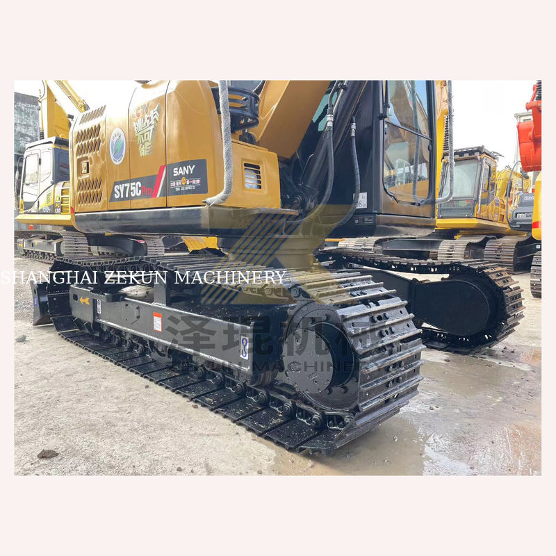 7500 کیلوگرم Sany SY75C Pro Excavator ترکیب کامل قدرت و کارایی