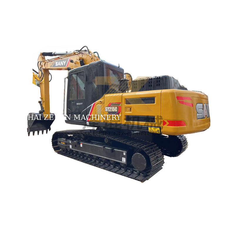 Sany Sy215c حفاری هیدرولیک 1.1 m3 ظرفیت سطل برای ساخت و ساز