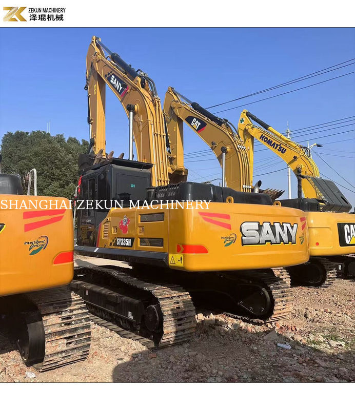 ساني 335 حفاری با و حالت خوب ساعات کار 1690 ظرفیت سطل 1.5 m3