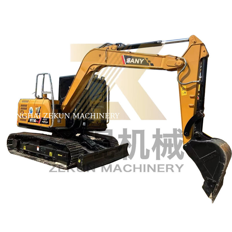 ساعت کم استفاده شده Sany 75C Pro Excavator 2023 وزن 7500 کیلو برای فروش