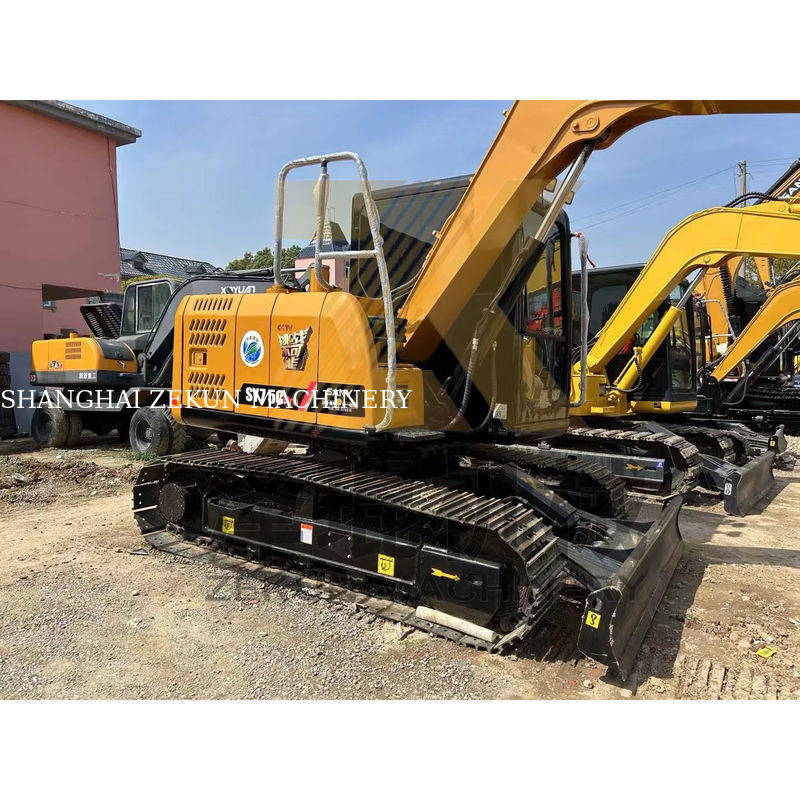 ساعت کم استفاده شده Sany 75C Pro Excavator 2023 وزن 7500 کیلو برای فروش