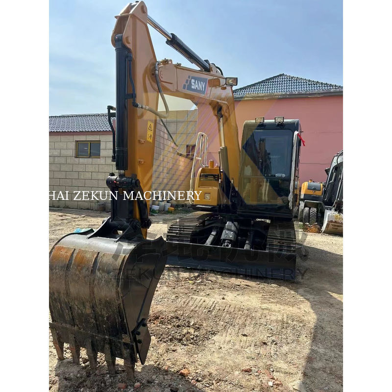 ساعت کم استفاده شده Sany 75C Pro Excavator 2023 وزن 7500 کیلو برای فروش