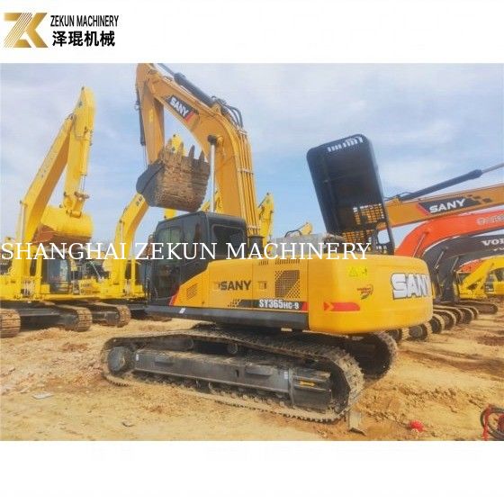 ساعت پایین ماشین آلات دست دوم حفاری استفاده شده Sany SY365 Excavator 365H SY365H Big 2020