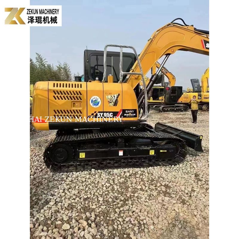 موتور وارداتی Sany SY95C PRO حفاری 9 تن مناسب برای پروژه های ساختمانی