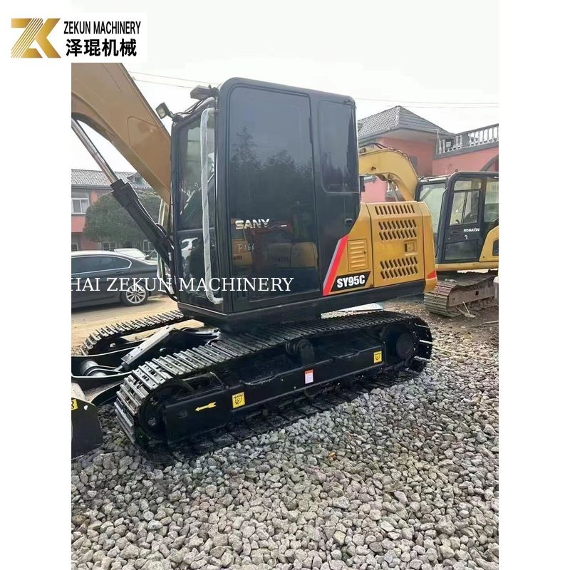 موتور وارداتی Sany SY95C PRO حفاری 9 تن مناسب برای پروژه های ساختمانی