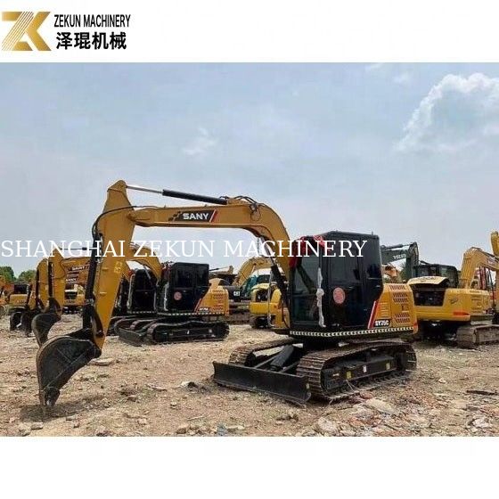 حفاری استفاده شده Sany SY75 با ظرفیت 0.28m3 و 2001-4000 ساعت کار