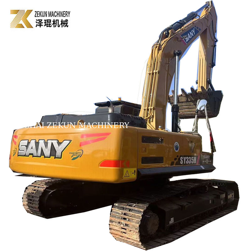 دستگاه حفاری Sany 335 اصلی استفاده شده در موتور Sany وزن ماشین 35000 KG