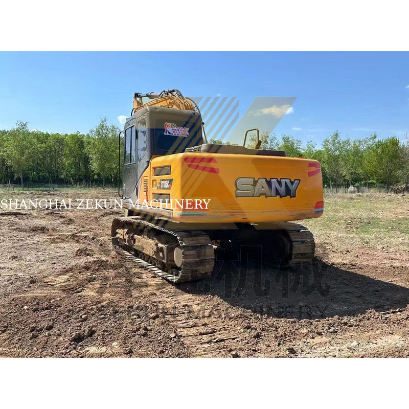 Sany SY135 Pro Crawler Excavator 0.6 m3 ظرفیت سطل 2001-4000 ساعت کاری استفاده شده