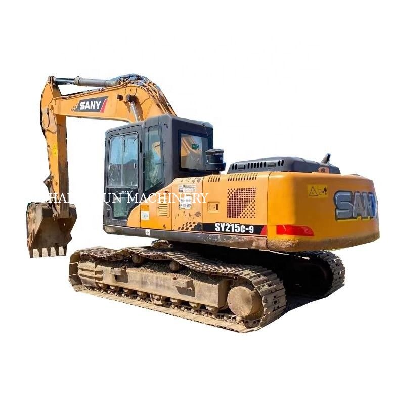 استفاده شده 21Ton Sany SY215C-9 SY215C PRO Excavator Crawler برای ساخت و ساز سنگین