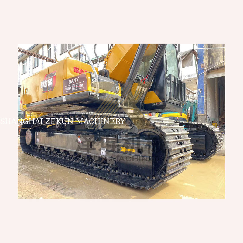 Sany sy215c حفاری در وضعیت خوب با ساعات کم و موتور در سال 2023