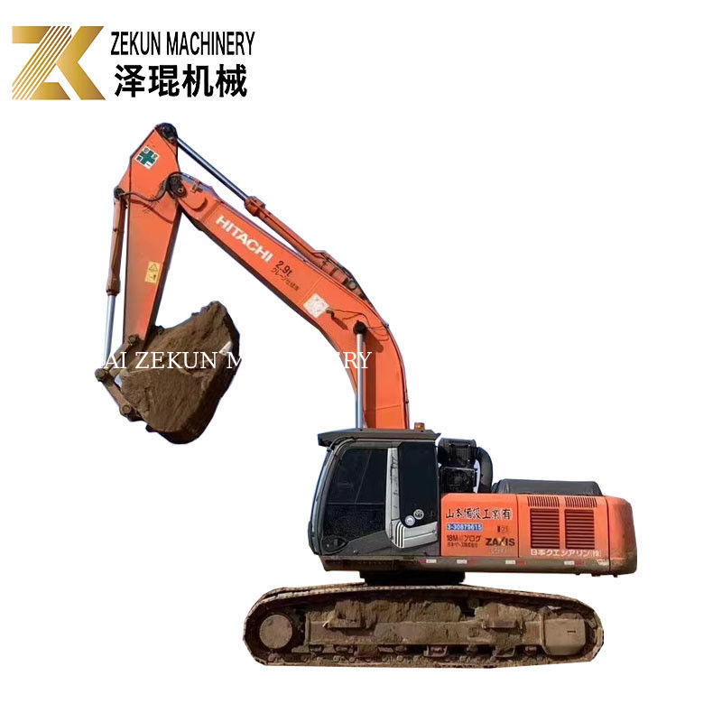 حالت خوب استفاده شده HITACHI ZX350-3 حفاری با وزن کار 35 تن موتور ISUZU