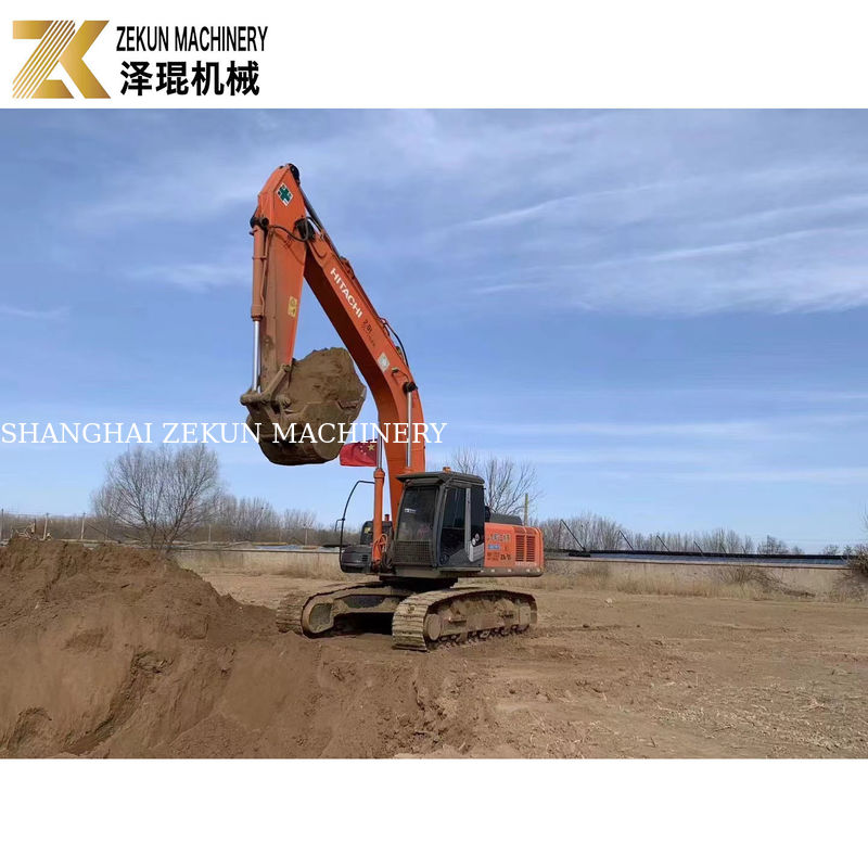 حالت خوب استفاده شده HITACHI ZX350-3 حفاری با وزن کار 35 تن موتور ISUZU