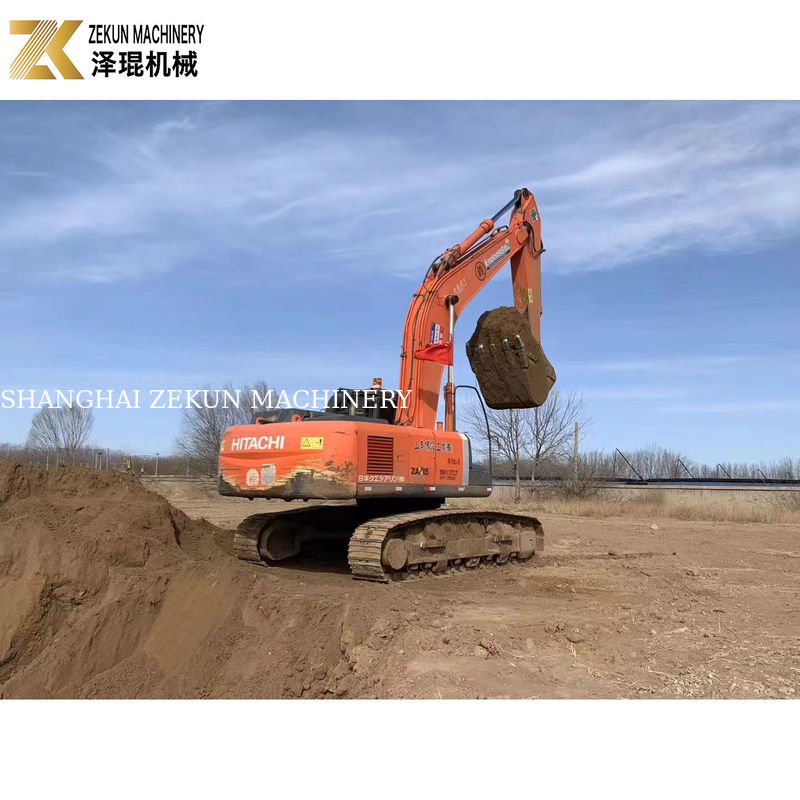 حالت خوب استفاده شده HITACHI ZX350-3 حفاری با وزن کار 35 تن موتور ISUZU