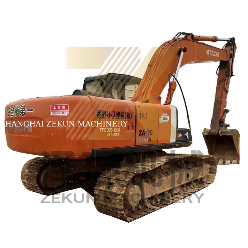 ماشین حفاری استفاده شده Hitachi ZX200-3 ZX200 LC-3 20 تن 20000KG 2013-2022