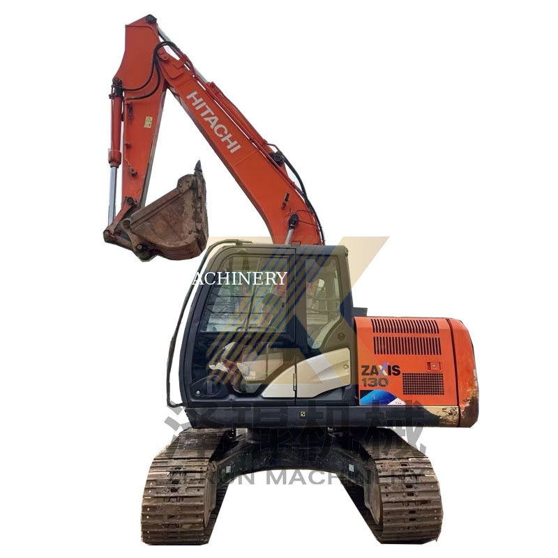 ژاپن به طور مستقیم فروش استفاده شده ZX130-5A حفاری با ساعات کم و ظرفیت 0.52 m3 سطل