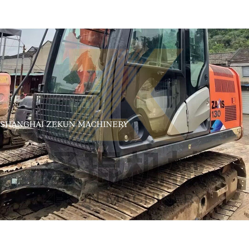 ژاپن به طور مستقیم فروش استفاده شده ZX130-5A حفاری با ساعات کم و ظرفیت 0.52 m3 سطل