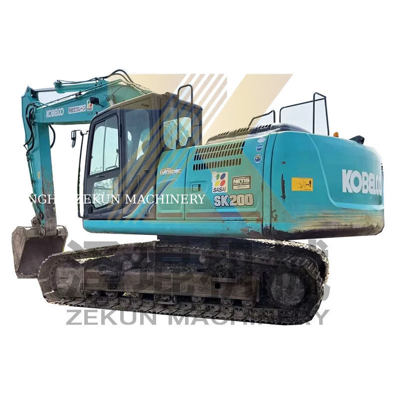 20 تن استفاده شده Kobelco SK200-8 حفاری با ساعات کاری کم از ژاپن