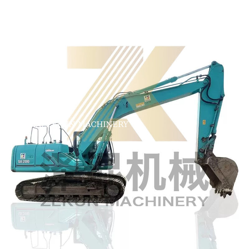 سایر پمپ های هیدرولیک استفاده شده Kobelco SK200-8 Excavator و وزن ماشین 20000 KG