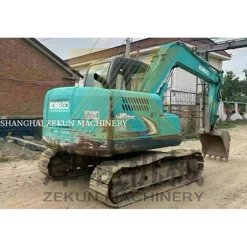 مینی کوبلکو SK75-8 SK75 Excavator اصلی ژاپن کرولر 4001-6000 ساعت