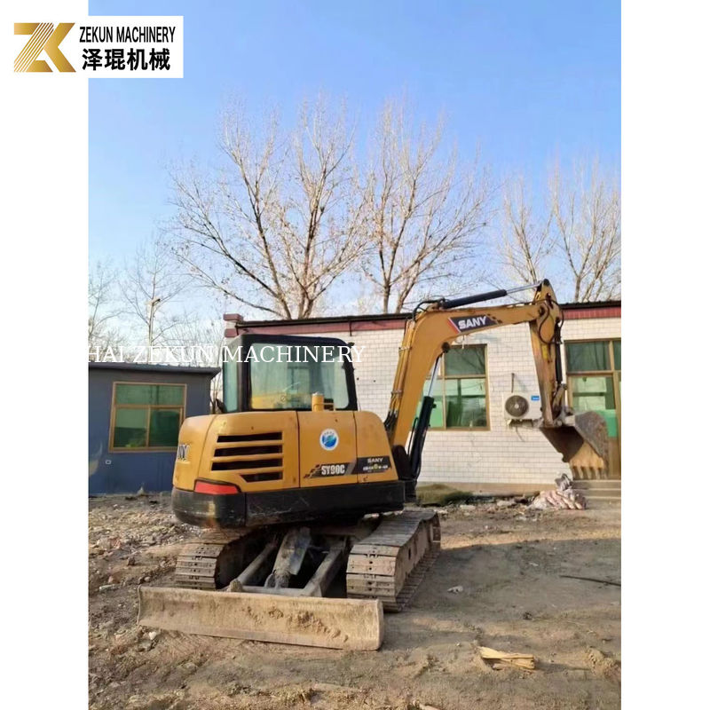 60.7KW استفاده شده Sany 90C Pro Excavator، 2001-4000 ساعت در وضعیت خوب
