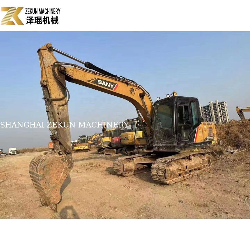 سیلندر هیدرولیک دیگر 13 تن استفاده شده Sany Crawler Excavator SY135C-8 SY135C-9