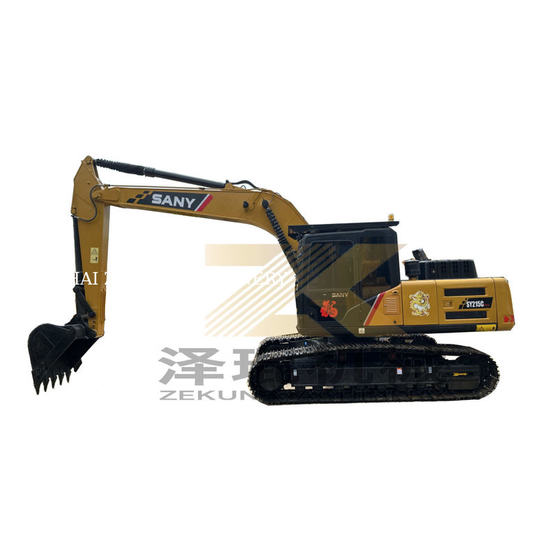 پمپ هیدرولیک 118KW استفاده شده Sany SY215C Pro Excavator برای کارهای ساختمانی