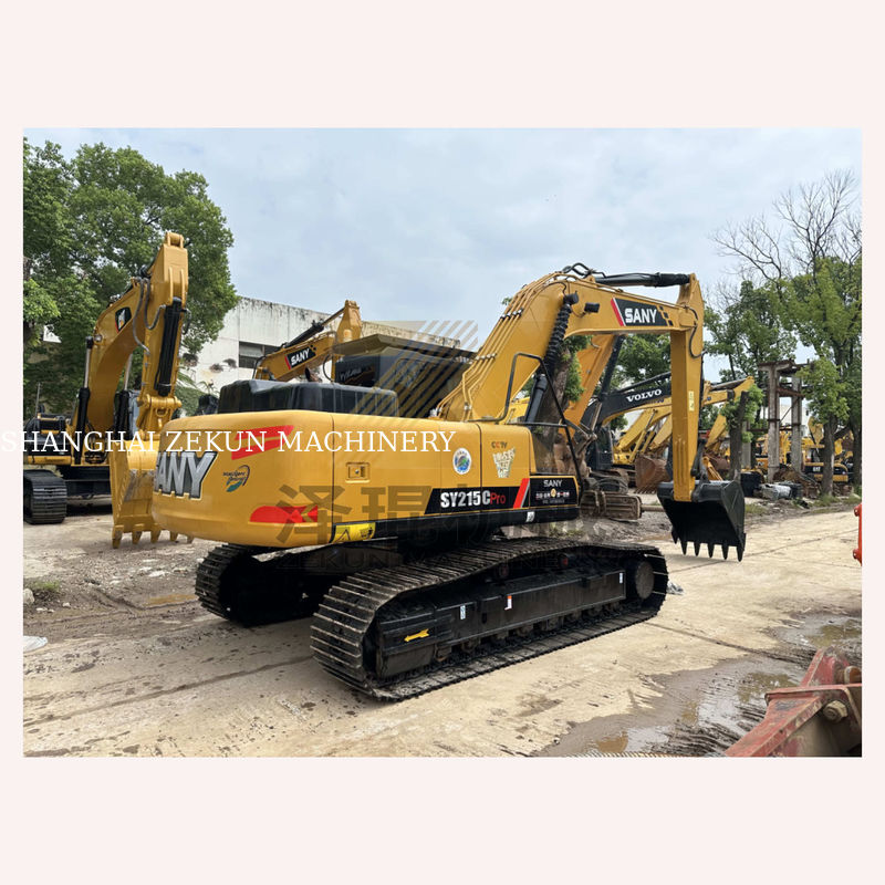 2023 Sany SY215C Pro Crawler Excavator 21 تن حفاری سنگین با پمپ هیدرولیکی دیگر