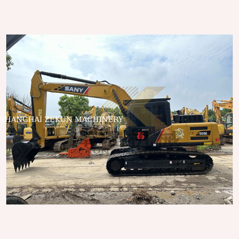 2023 Sany SY215C Pro Crawler Excavator 21 تن حفاری سنگین با پمپ هیدرولیکی دیگر