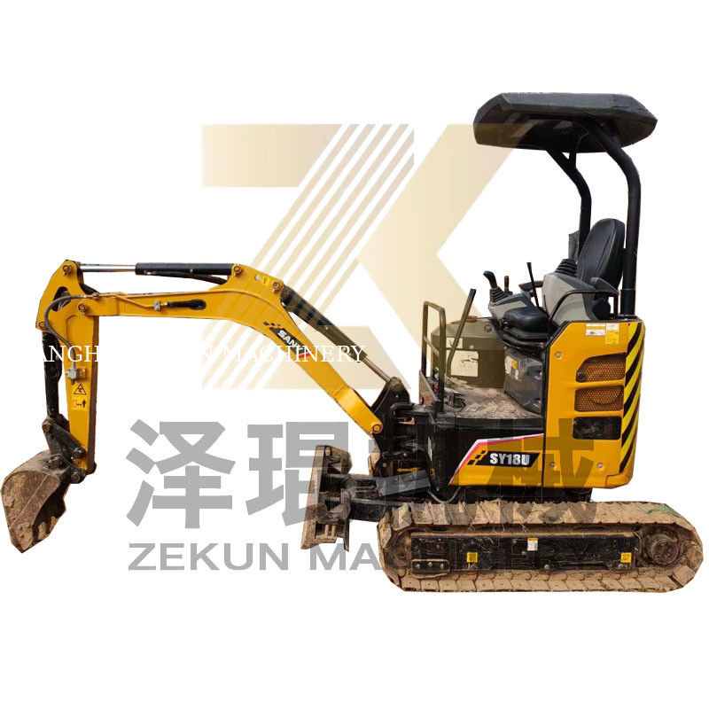 SY18U 1.8 تن مینی حفاری مناسب برای فضاهای کوچک و بودجه محدود