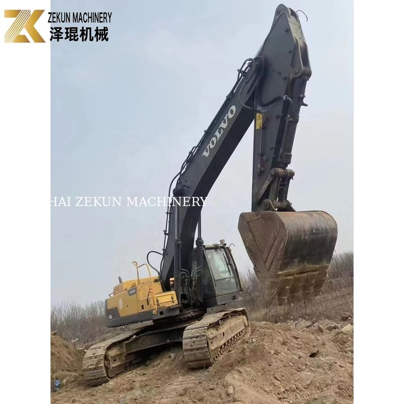 48 تن Volvo EC480DL حفاری استفاده شده با 265kW قدرت و 4001-6000 ساعت کار