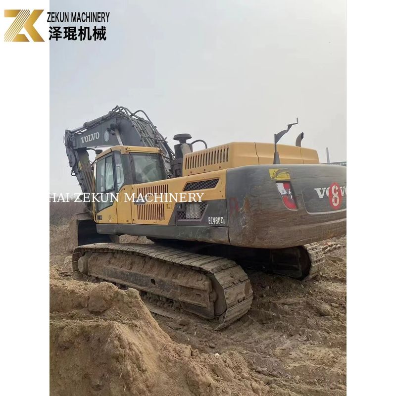 48 تن Volvo EC480DL حفاری استفاده شده با 265kW قدرت و 4001-6000 ساعت کار