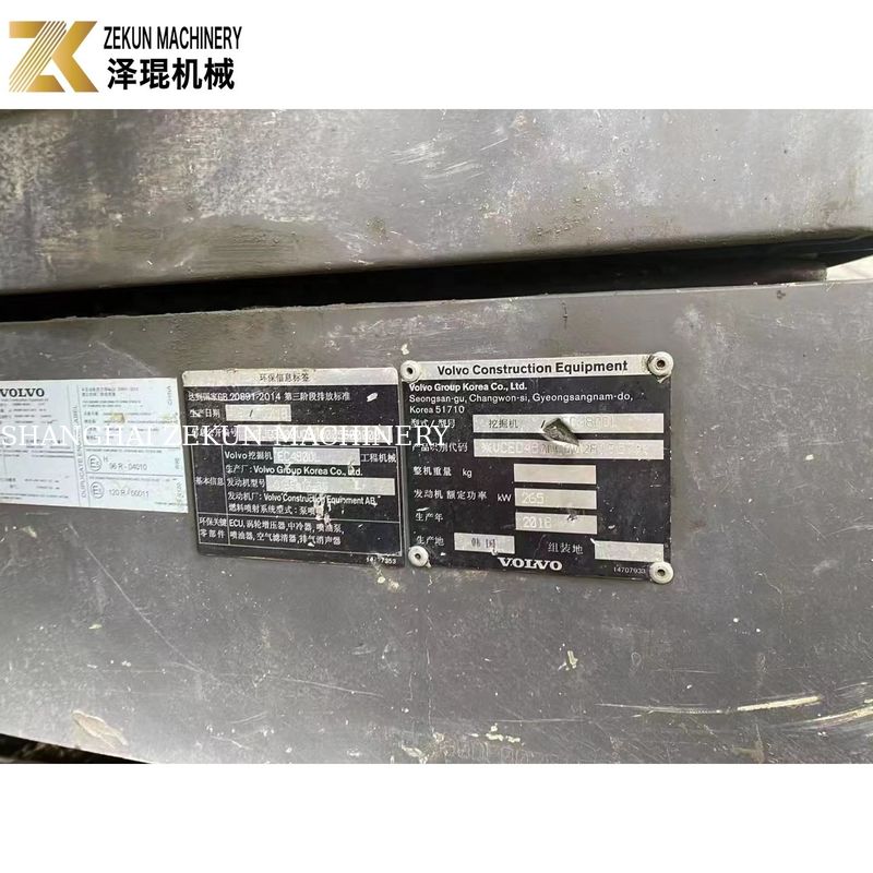 تجهیزات اصلی معدن رنگ 48 تن استفاده شده ولوو EC480 Excavator EC480D