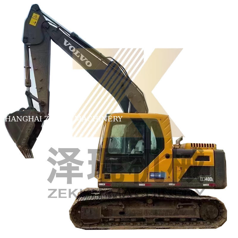 ماشین آلات حرکت زمین استفاده شده وولوو EC140 حفاری با در توسط دیگر شیر هیدرولیک