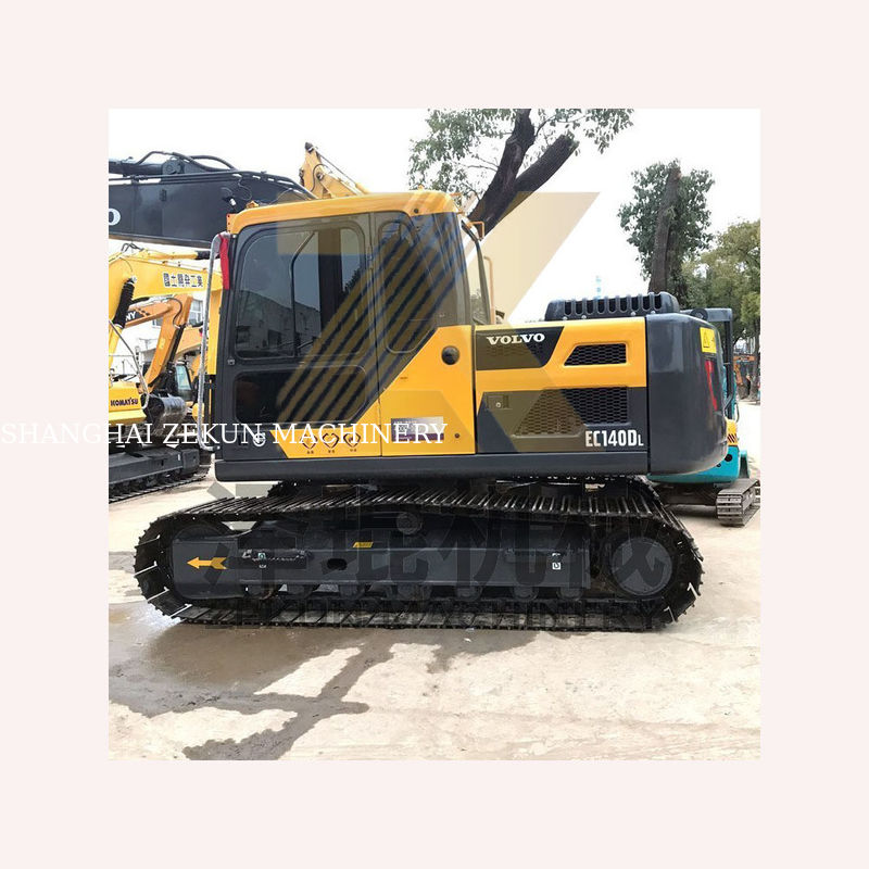 وولوو EC140DL حفاری 14 تن استفاده شده حفاری با سایر مارک های شیر هیدرولیک
