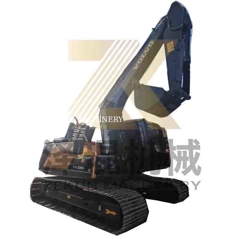 ماشین حفاری ولوو EC140DL استفاده شده موتور D3.8E به خوبی نگهداری شده وزن 14 تن