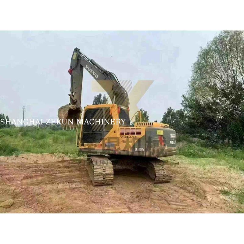 وولوو EC140DL 14 تن حفاری استفاده شده با ساعات کم و سیلندر هیدرولیک ماندگار