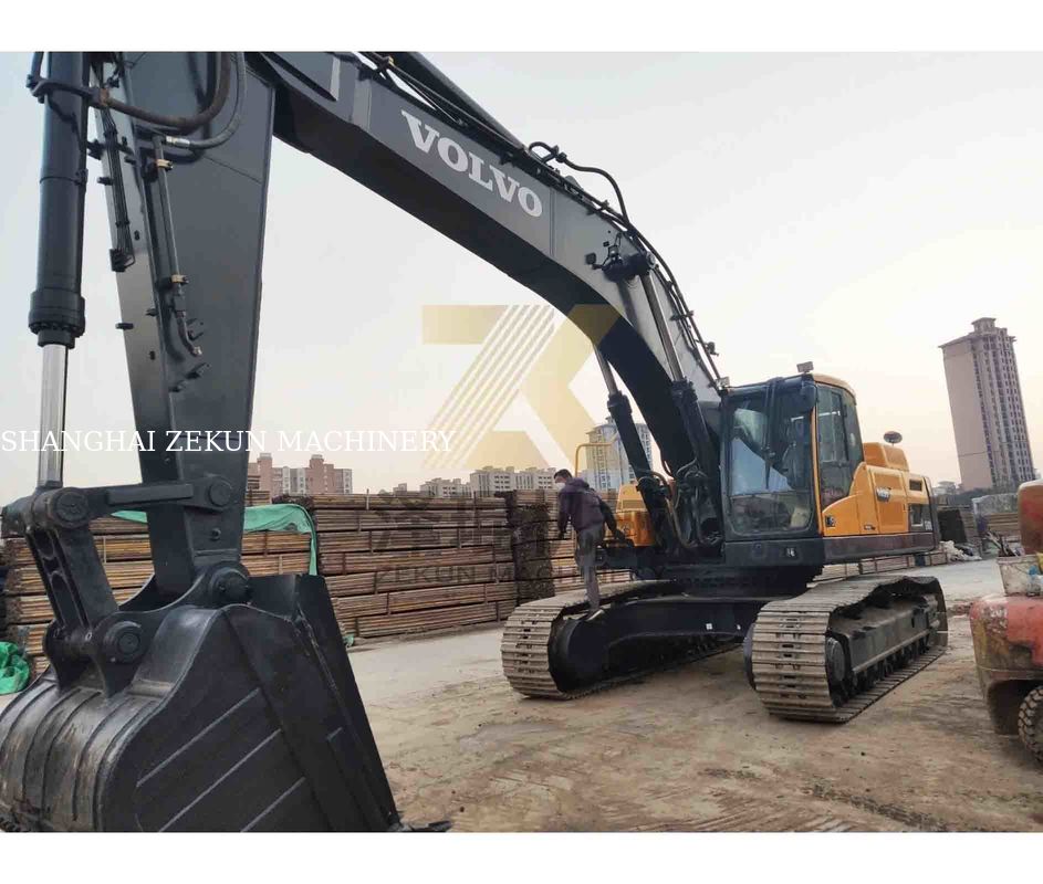 استفاده شده VOLVO EC480DL حفاری 270KW قدرت و 1.77 3.8 m3 ظرفیت سطل