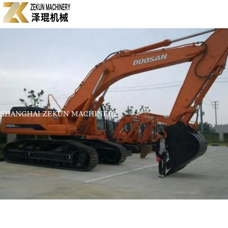 استفاده شده 2018 Doosan 500 Excavator DH500 DH500LC-7 46t وزن عملیاتی برای حفاری سنگین