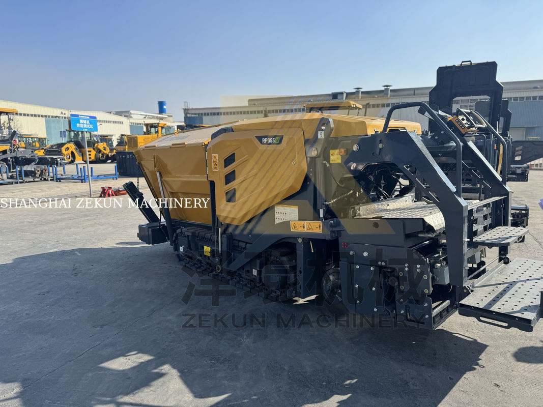 7.5 تن 1.1 متر 2.0 متر XCMG RP355i PAVER EC مرحله V تجهیزات ساخت جاده