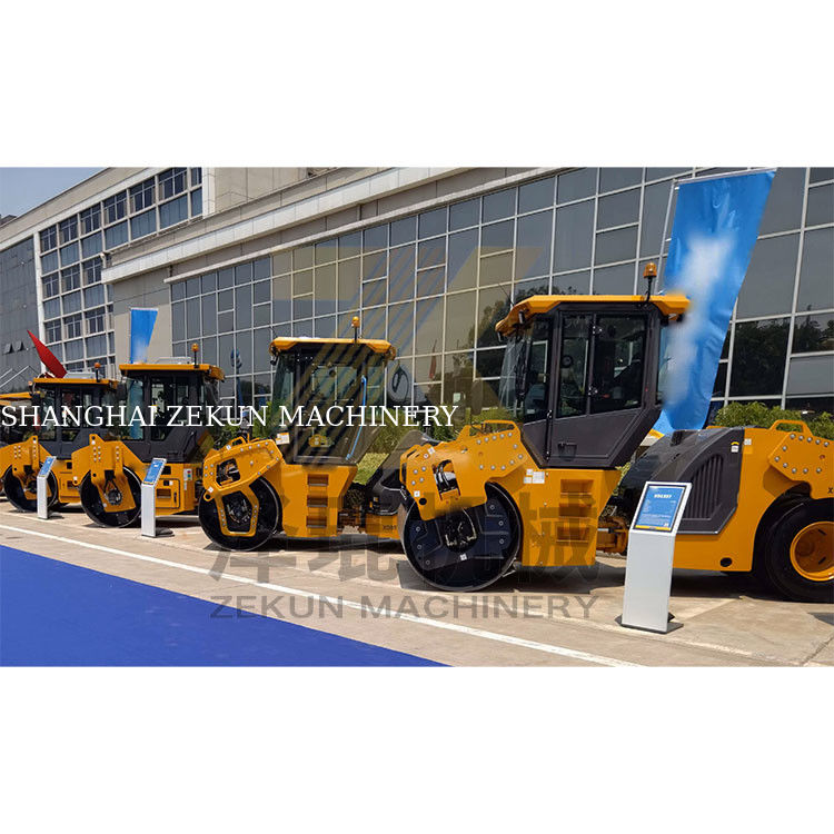 13 تن XCMG XD135T دو رولر طبل EU مرحله سوم تجهیزات ساخت جاده