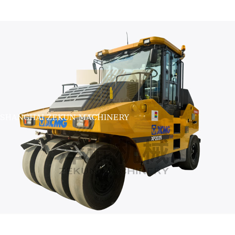 13 تن XCMG XP203S لاستیک رولر چین مرحله دوم تجهیزات ساخت جاده