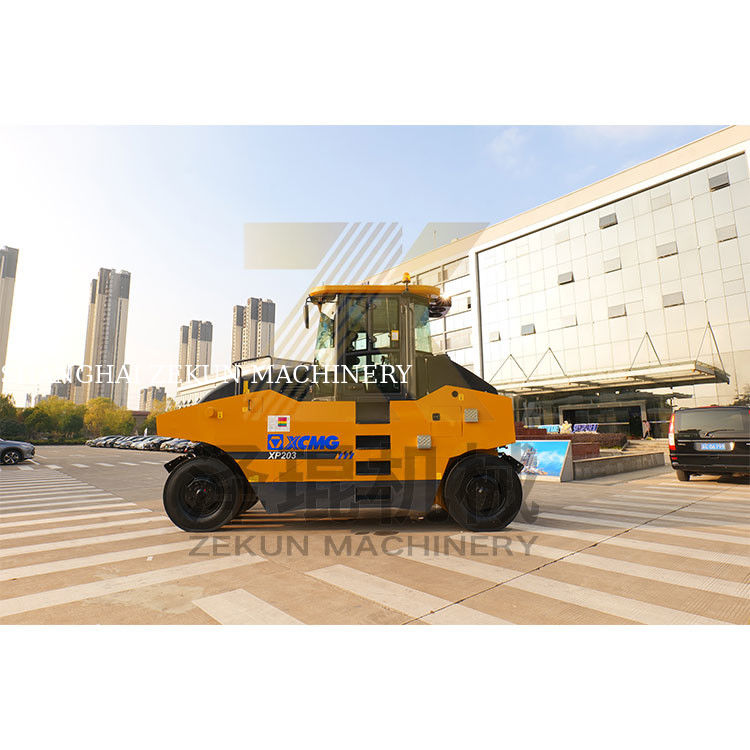 13 تن XCMG XP203 لوله تایر چین مرحله دوم تجهیزات ساخت جاده