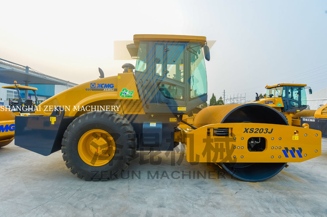 20 تن XCMG XS203J تک درام رولر لرزش چین مرحله دوم