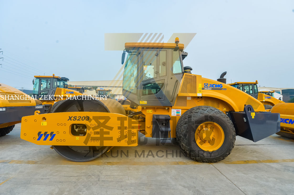 20 تن XCMG XS203J تک درام رولر لرزش چین مرحله دوم