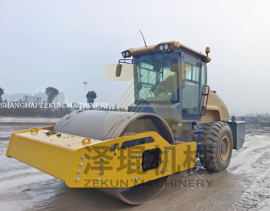 11تن XCMG XS115 Full Hydraulic Roller EU مرحله پنجم تجهیزات جاده ای